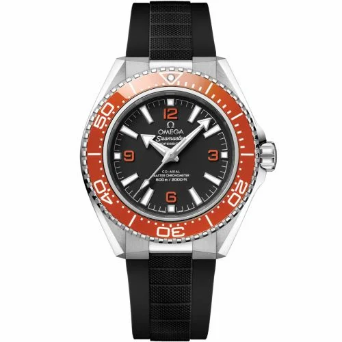 Omega Seamaster Planet Ocean 600M Co-Axial 42 Stainless Steel - Orange / Black / Rubber 217.32.42.21.01.003 (21732422101003) — фото часов